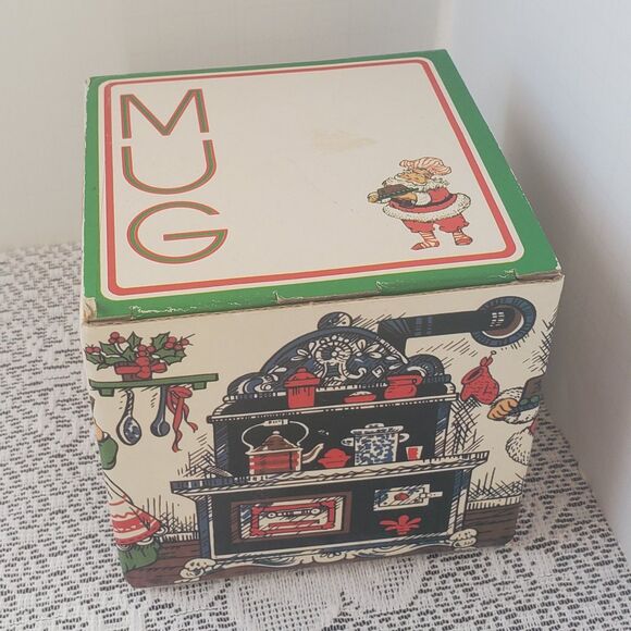 Potpourri Press VTG Christmas Graphics Santa Mrs. Claus Empty Box Ephemera 1960s - Picture 5 of 9